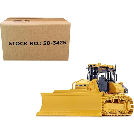 First Gear Komatsu D71Pxi-24 Dozer with Drawbar 1-50 Diecast Model FI95788